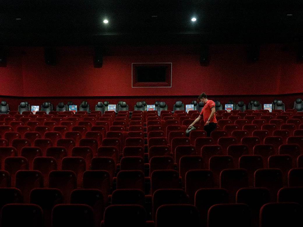 Bioskopi Beograd otvaranje dezinfekcija korona virus mere popuštanje FOTORGAFIJE