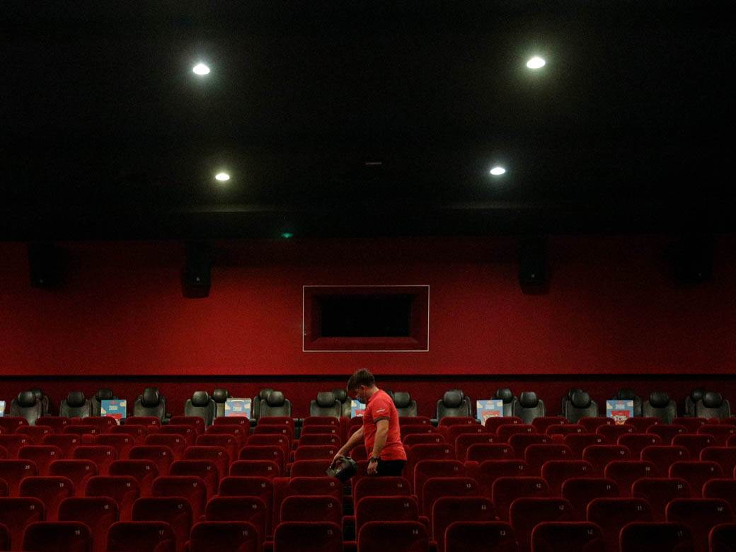 Bioskopi Beograd otvaranje dezinfekcija korona virus mere popuštanje FOTORGAFIJE