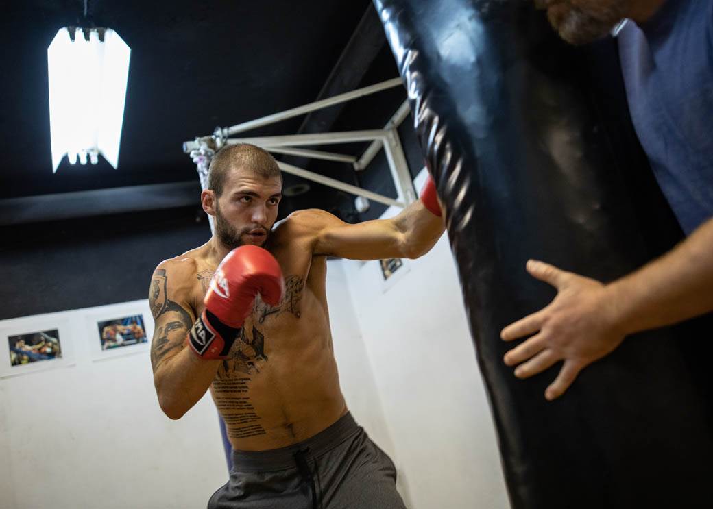 veljko raznatovic boks karijera 