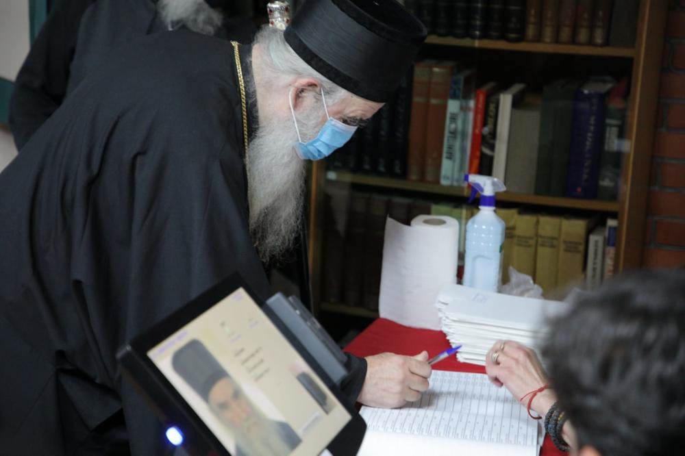 Izbori 2020-Crna Gora-glasanje- Mitropolit Amfilohije 