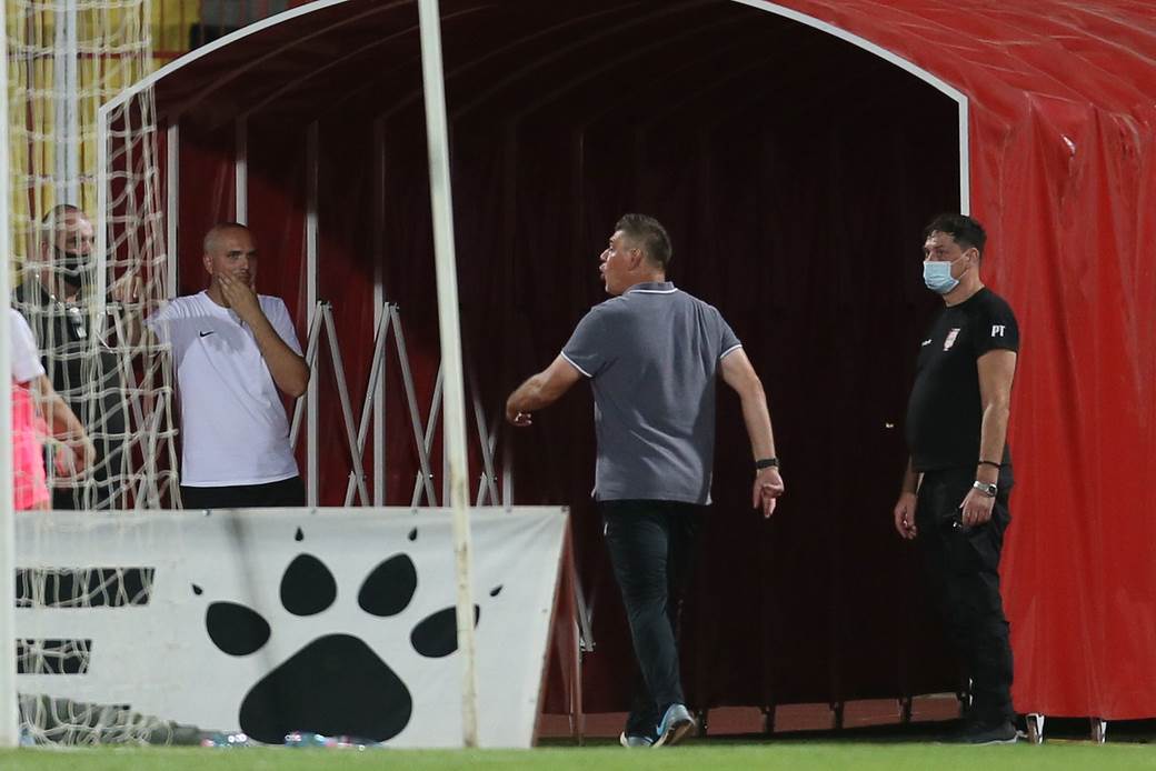 Vojvodina - Partizan 3-2 Lalatović slavi Milošević isključen incidenti fotografije sa utakmice
