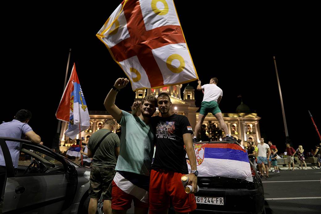 Crna Gora izbori UŽIVO Beograd slavlje Skupština fotografije