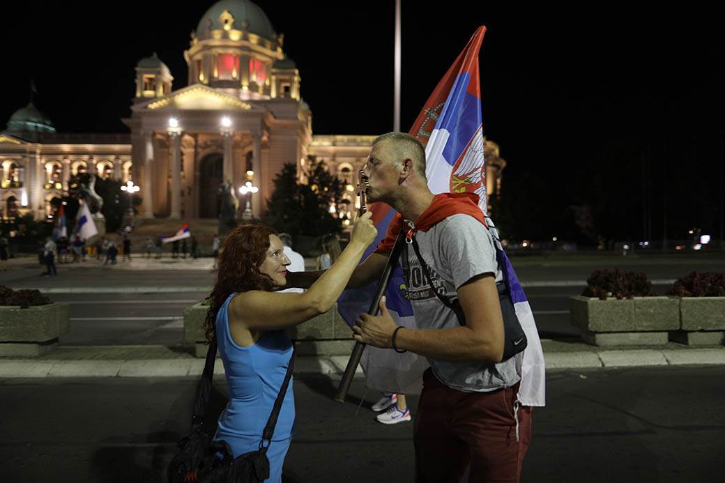 Crna Gora izbori UŽIVO Beograd slavlje Skupština fotografije