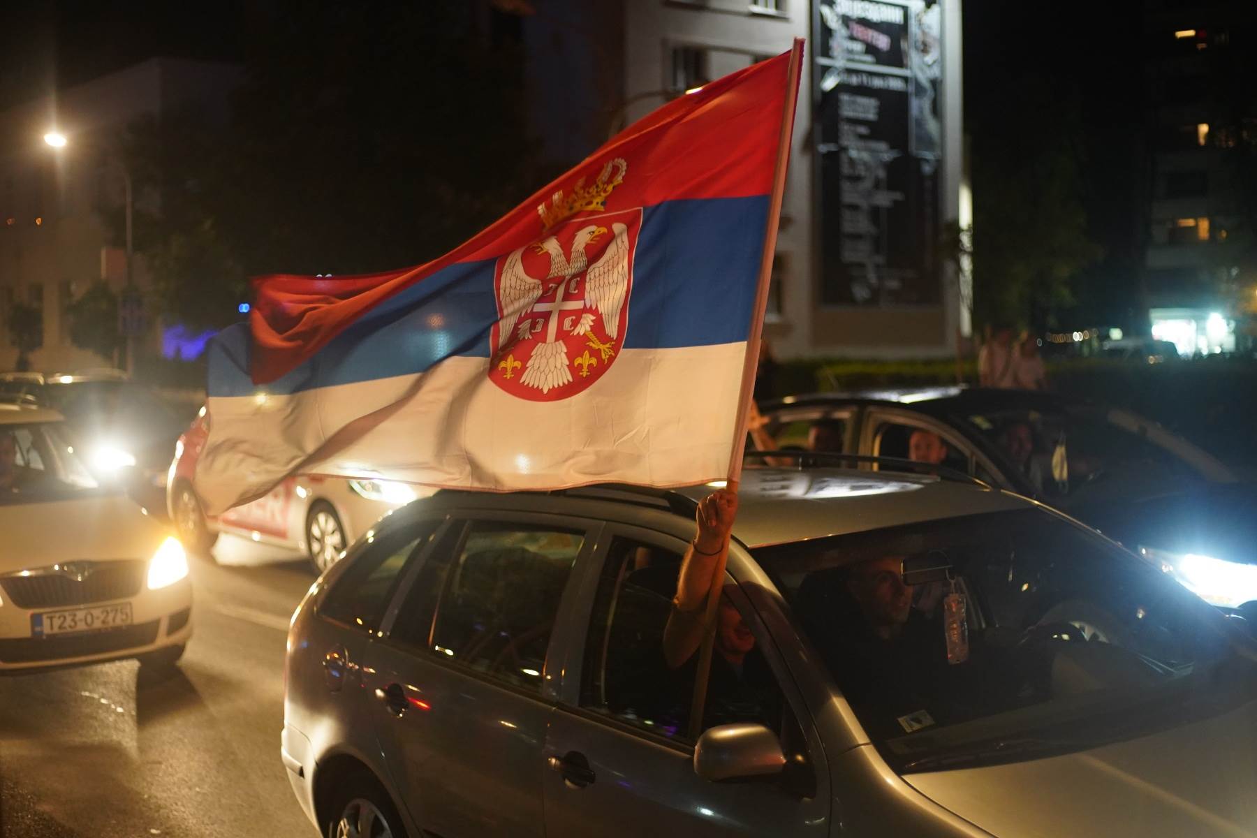Crna Gora izbori opozicija slavlje u Banjaluci