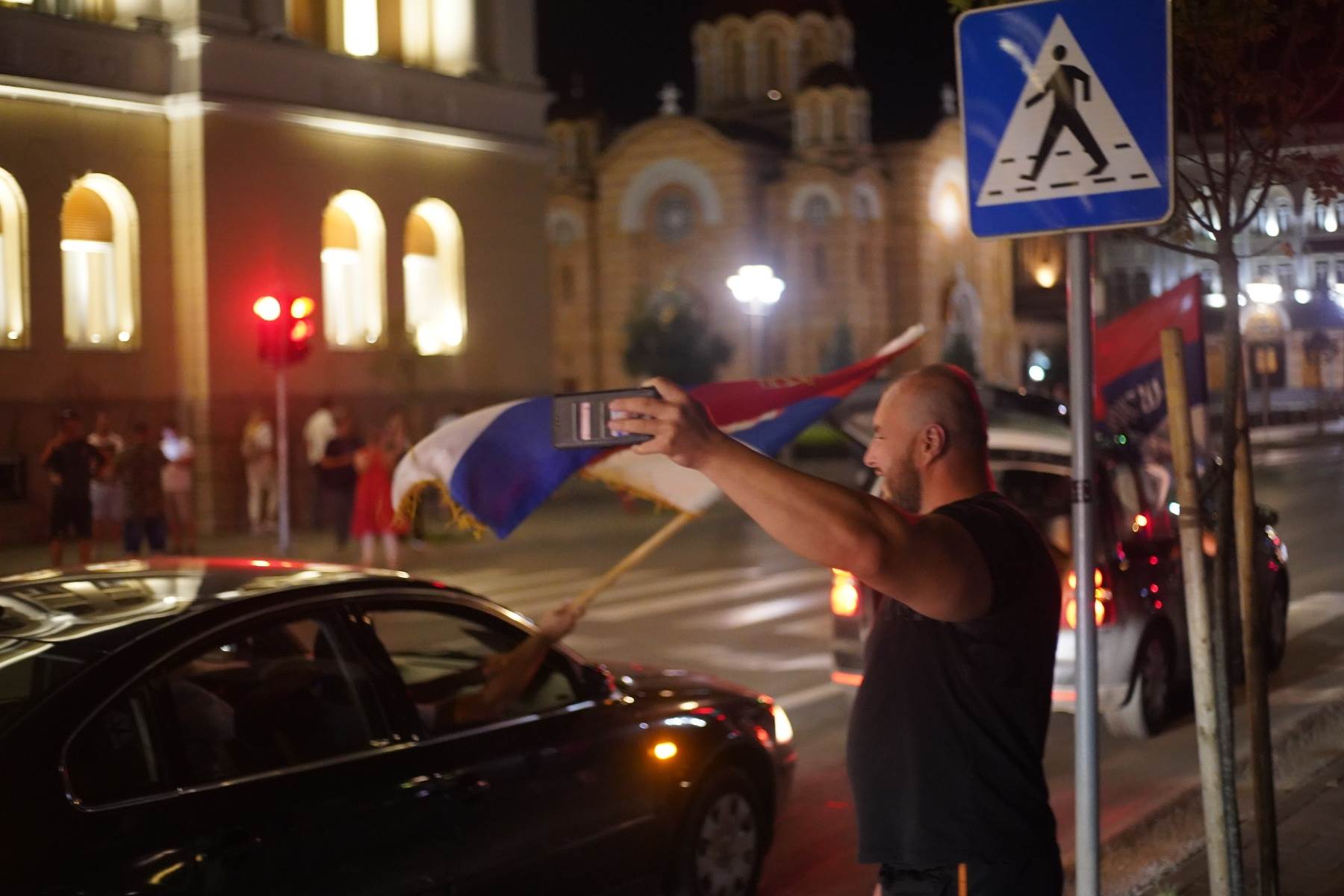 Crna Gora izbori opozicija slavlje u Banjaluci