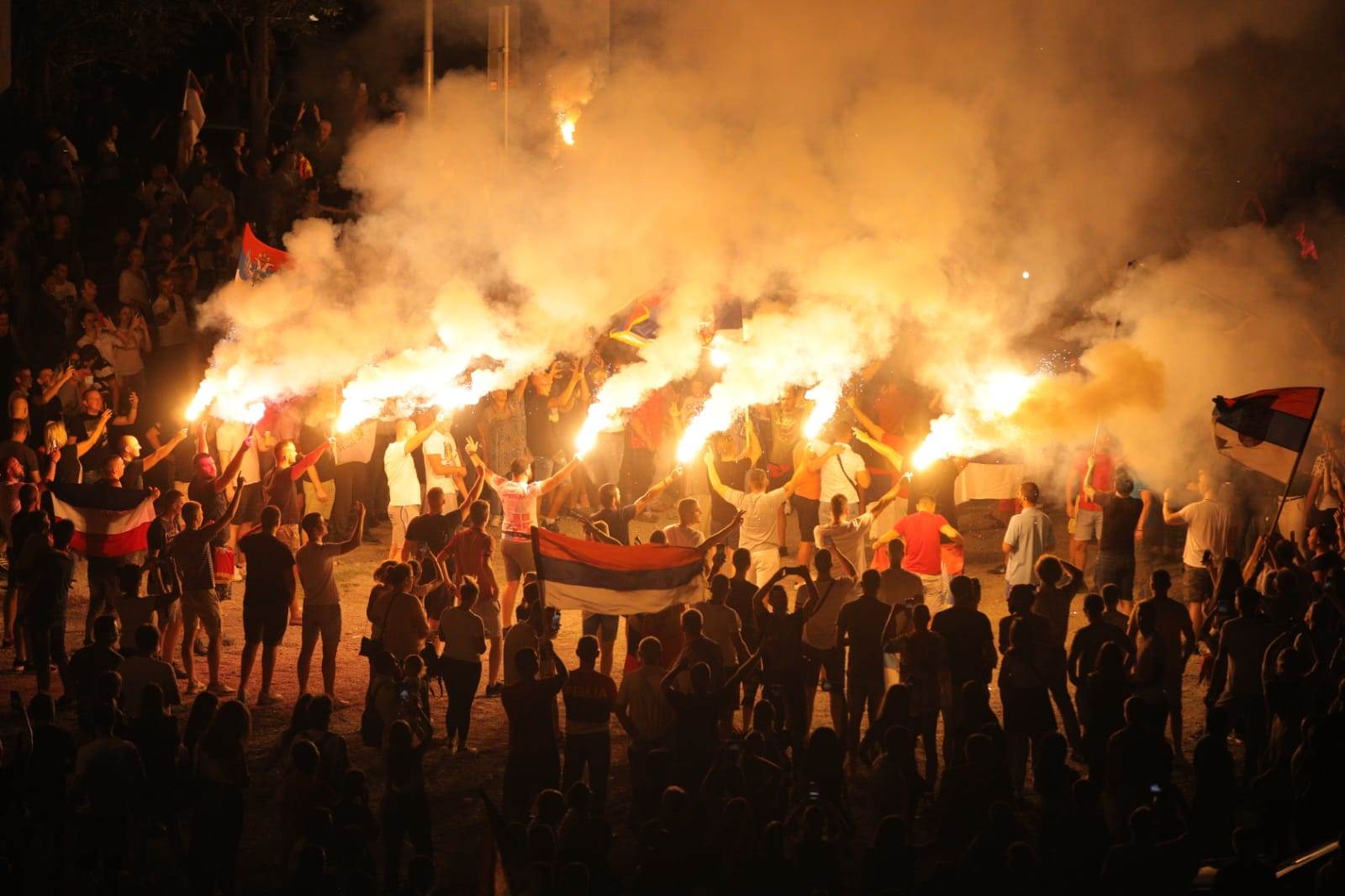 Crne gora izbori pobeda proslava Bijelo Polje Bar Berane Danilovgrad