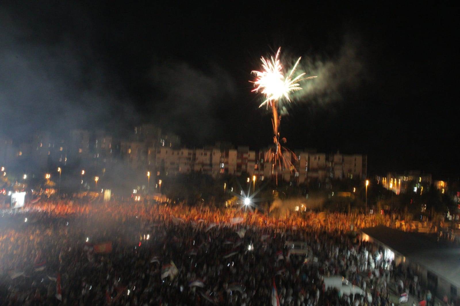 Crne gora izbori pobeda proslava Bijelo Polje Bar Berane Danilovgrad