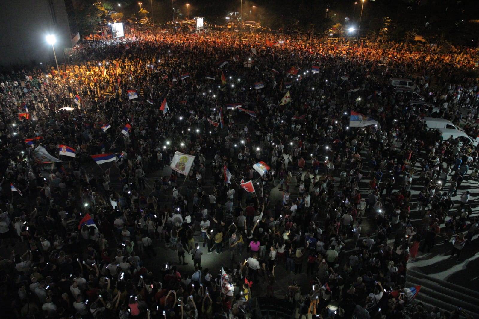 Crne gora izbori pobeda proslava Bijelo Polje Bar Berane Danilovgrad