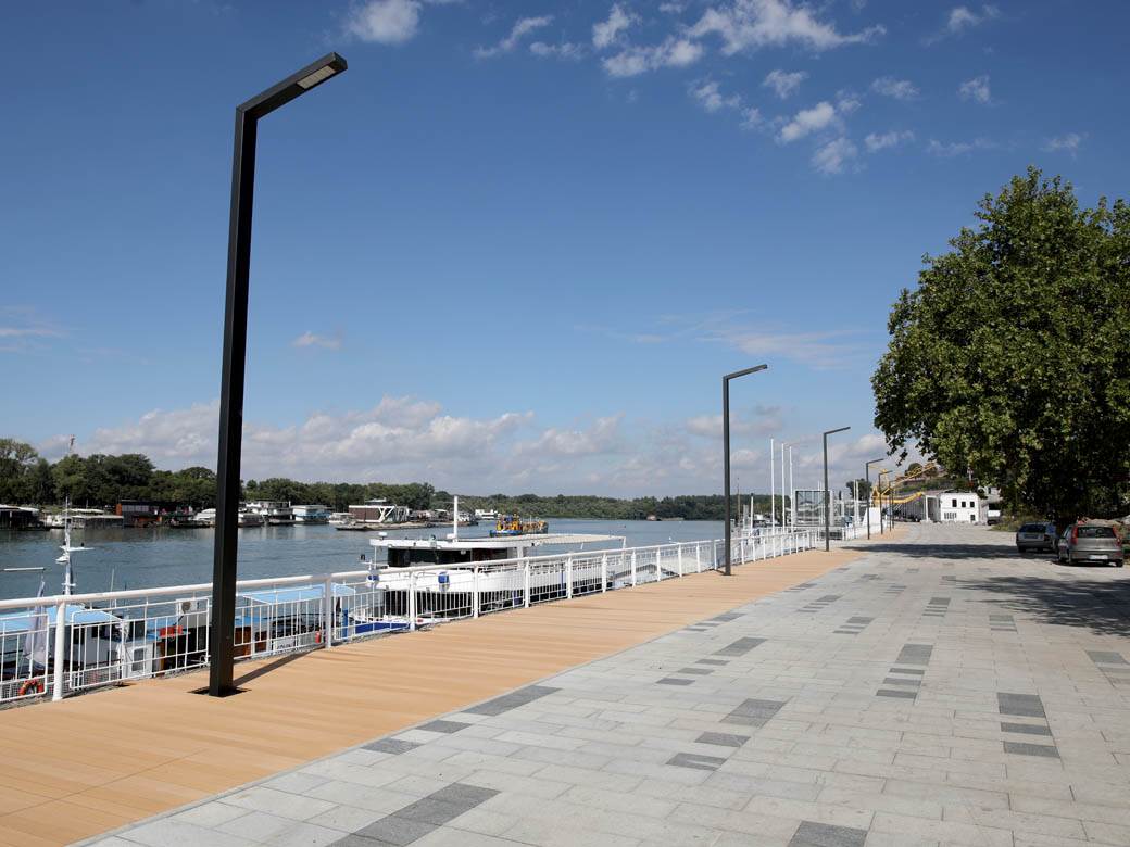 promenada pristanište radovi rekonstrukcija beton hala goran vesić obećanje fotografije