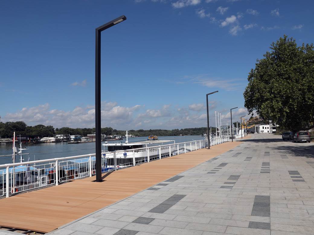 promenada pristanište radovi rekonstrukcija beton hala goran vesić obećanje fotografije