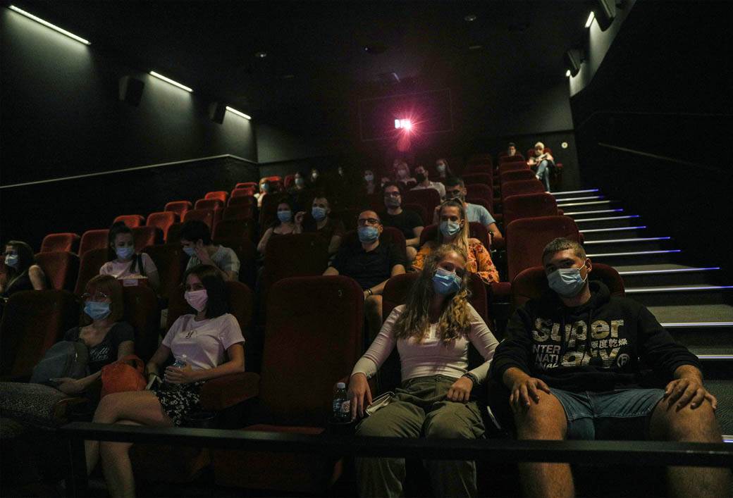 Bioskopi otvaranje program mere Beograd Srbija fotografije