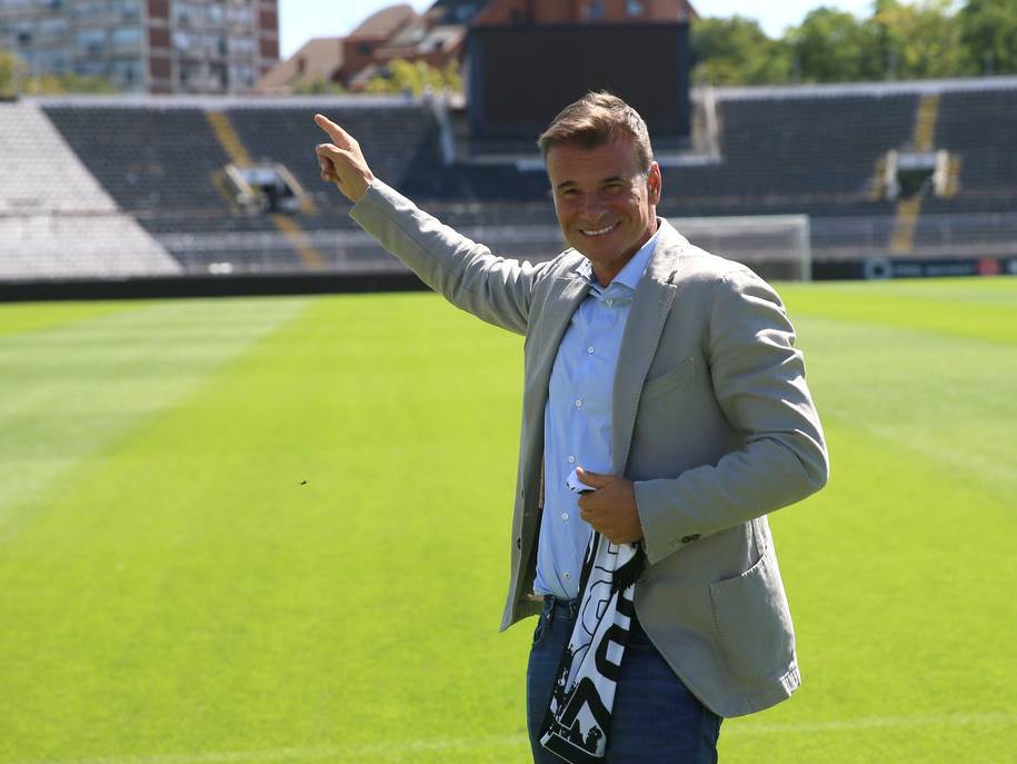 Aleksandar Stanojević promocija u Partizanu