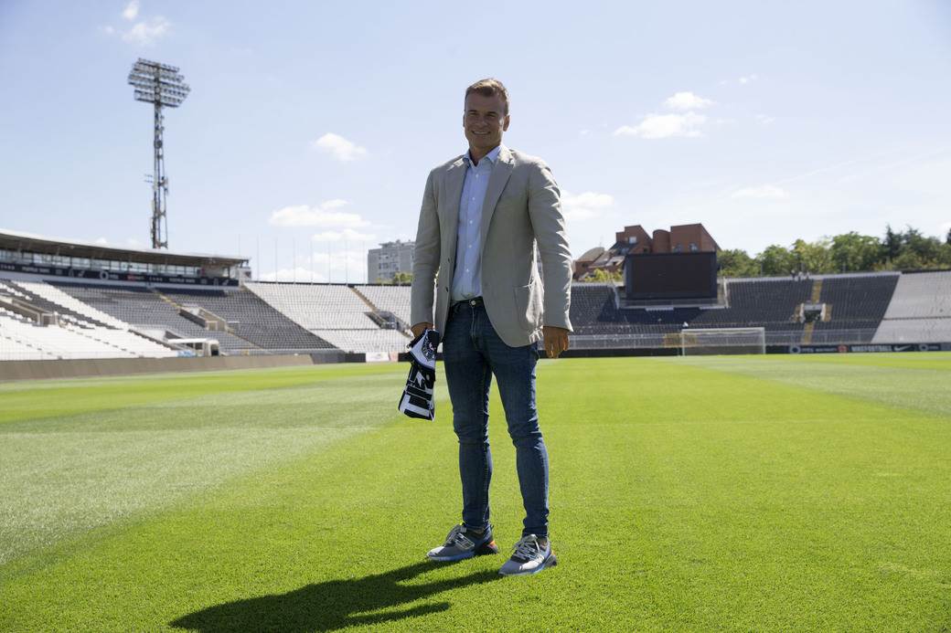 Aleksandar Stanojević promocija u Partizanu