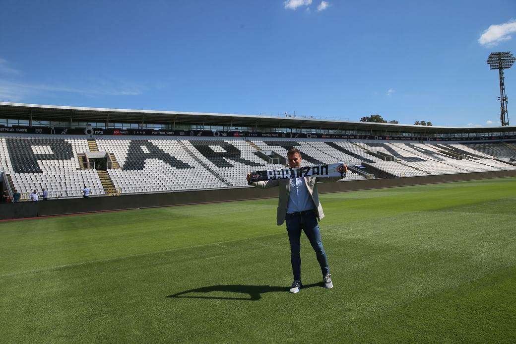 Aleksandar Stanojević promocija u Partizanu