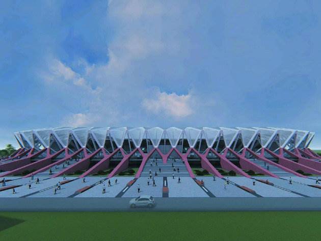 Izgradnja stadiona Kragujevac Čika Dača kapacitet 20 hiljada krov 