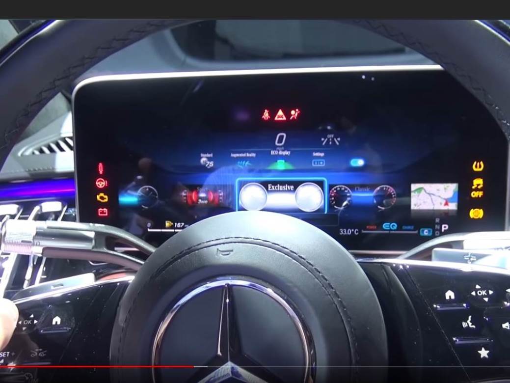 Mercedes-Benc predstavljena nova s-klasa hibrid video foto