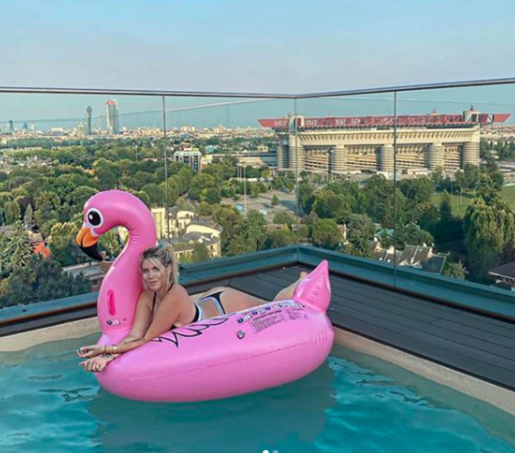 Vanda Ikardi letovanje kupaći Instagram foto