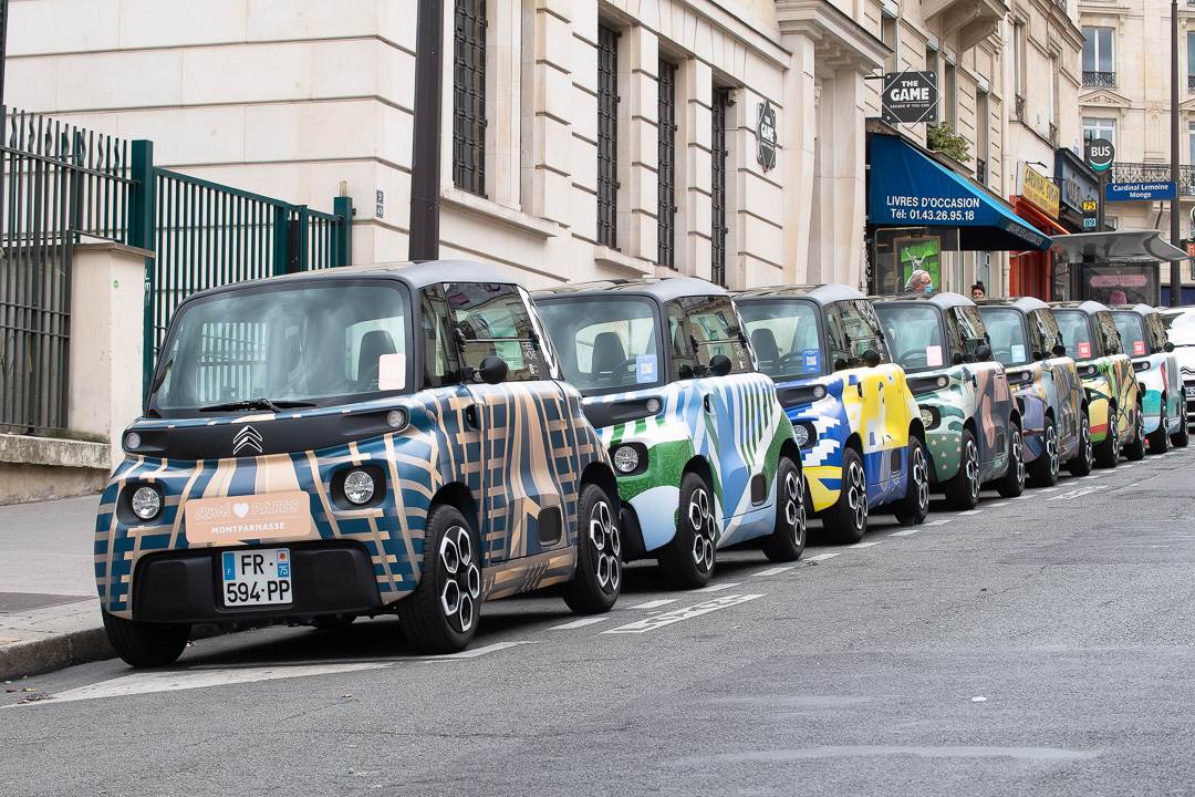 citroen ami električni automobil auto pariz