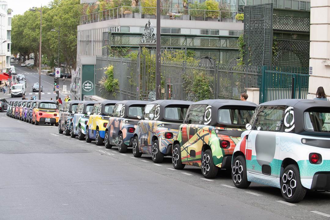 citroen ami električni automobil auto pariz