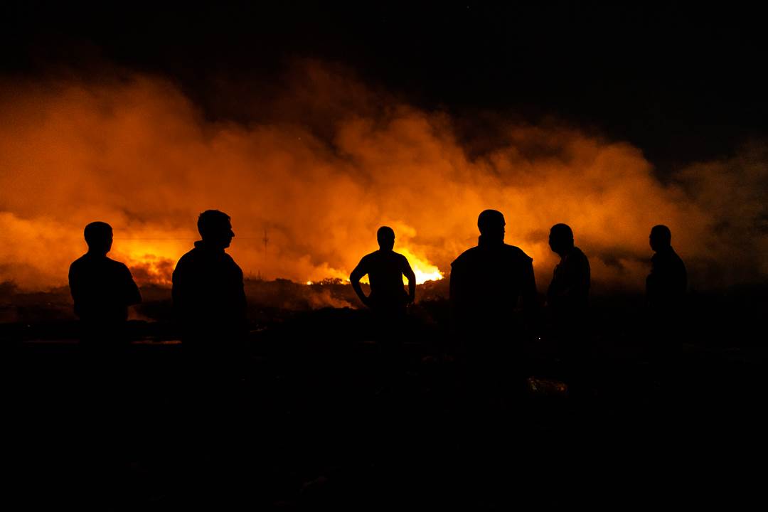 požar pančevo deponija glogonj vatra vatrogasci