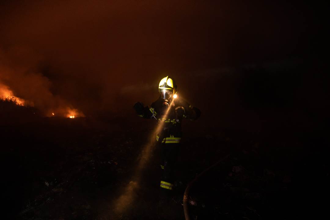 požar pančevo deponija glogonj vatra vatrogasci