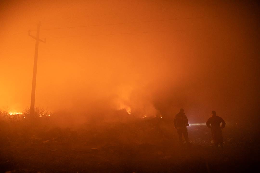 požar pančevo deponija glogonj vatra vatrogasci