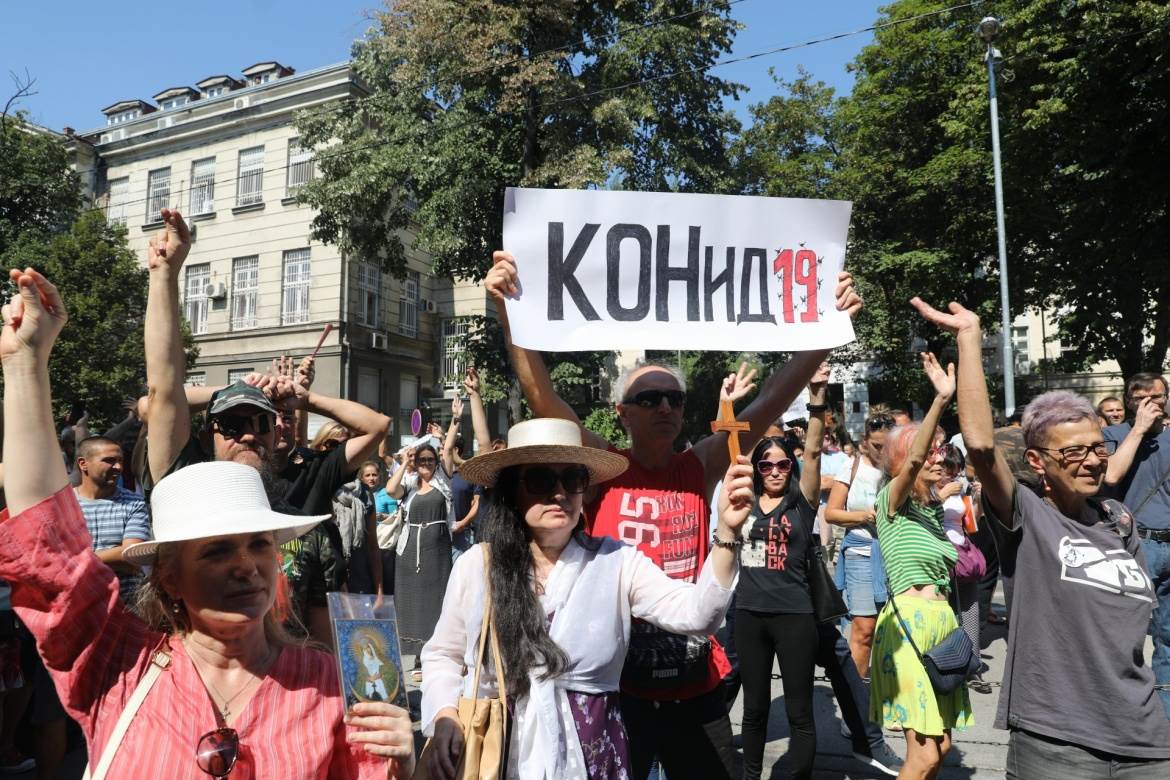 antivakseri protest batut korona vakcina iz kine testiranje lončar video