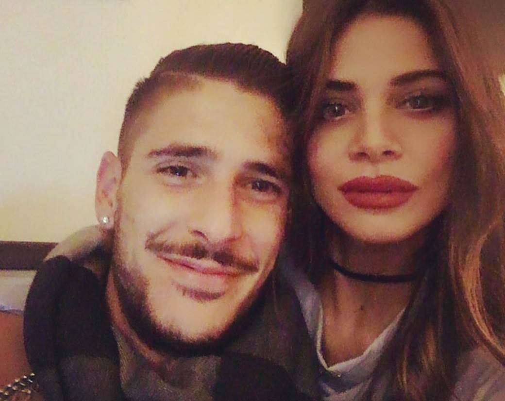 Dijego Falčineli devojka Anđela Aćerino Fejsbuk foto