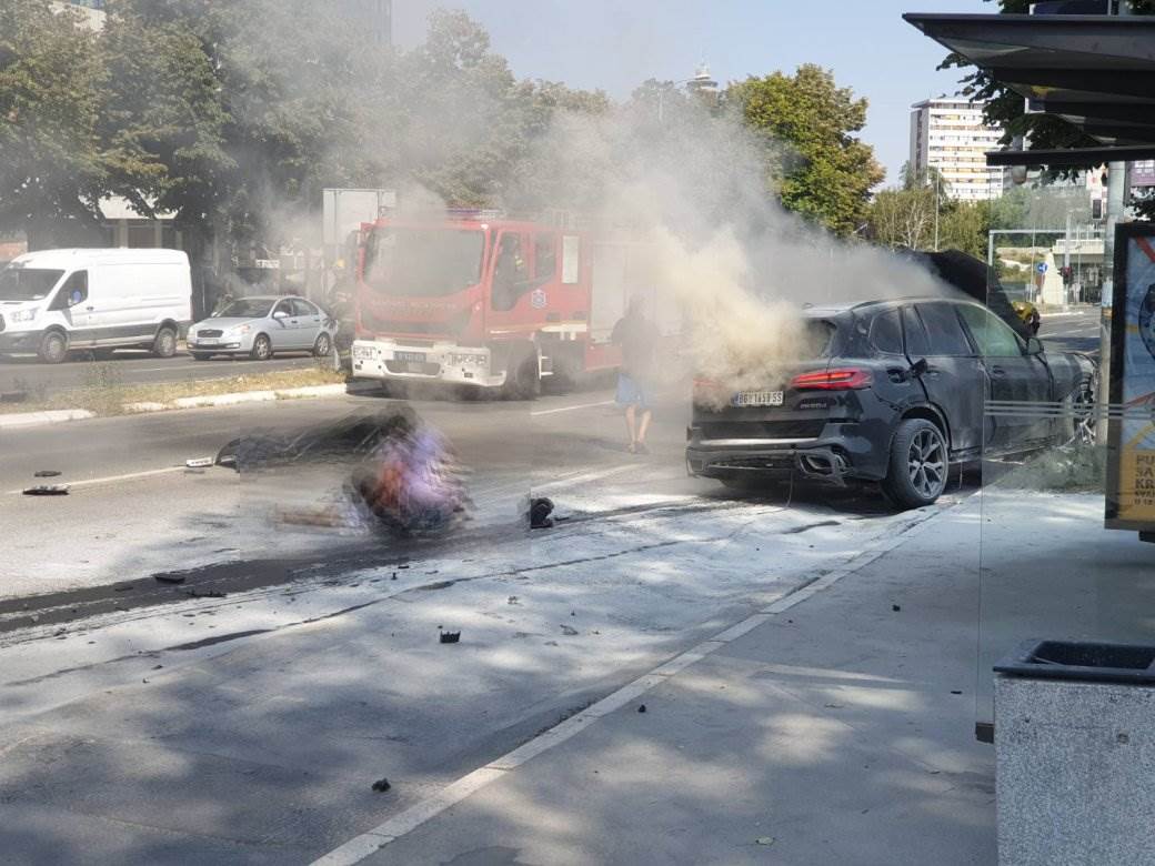 Bomba Novi Beograd džip eksplozija Omladinskih brigada