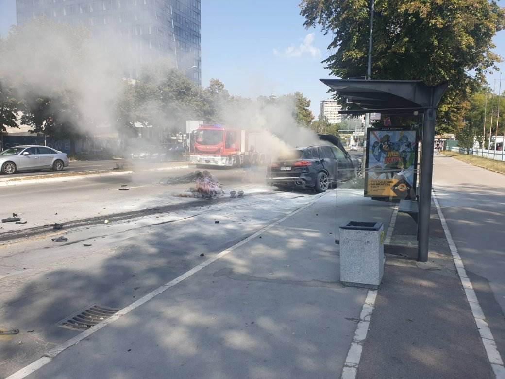 Bomba Novi Beograd džip eksplozija Omladinskih brigada
