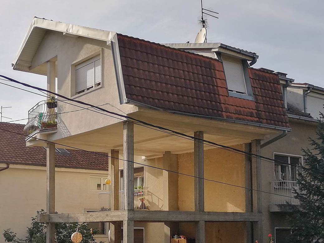 kuća na banovom brdu nadogradnja čardak