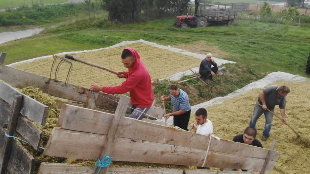 Srpski običaju moba selo Glumac