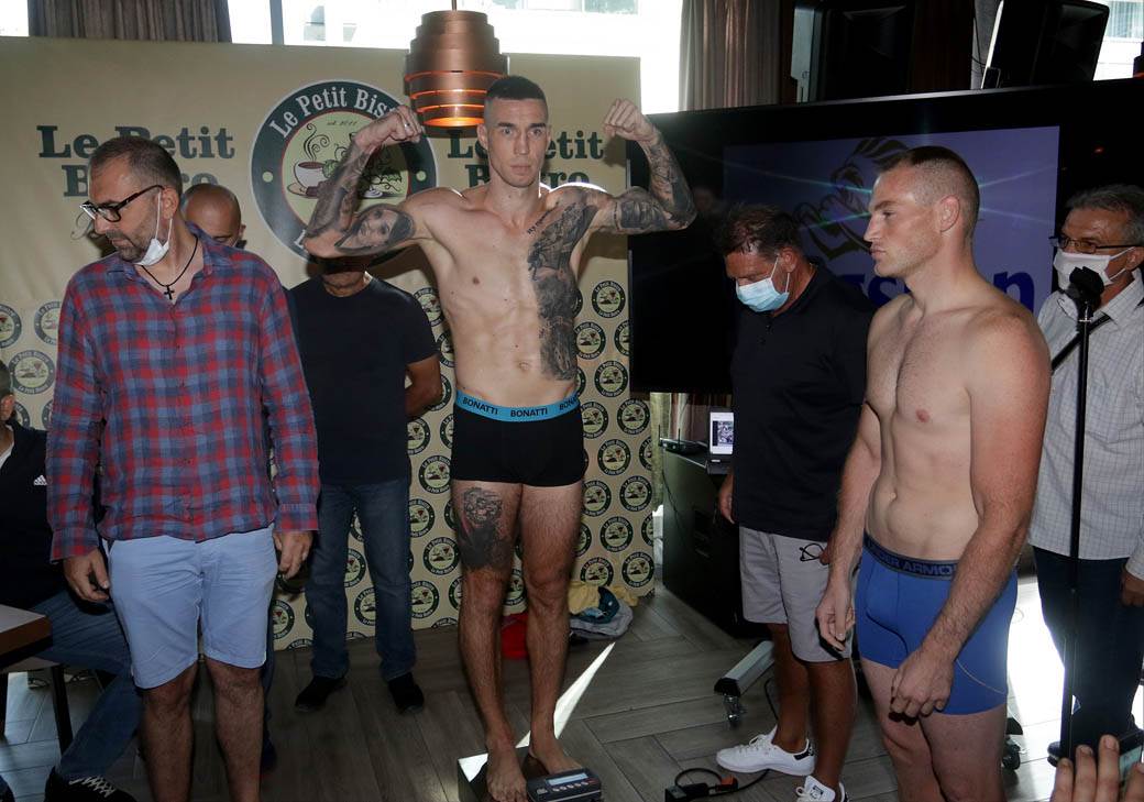 Marko Nikolić Veljko Ražnatović boks meč poluteska-kategorija-WBC