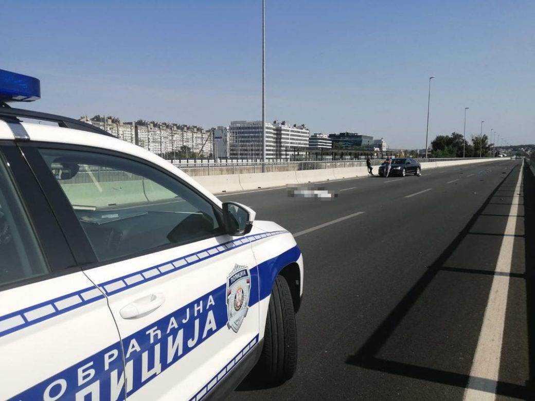 Most na Adi udes motociklista detalji