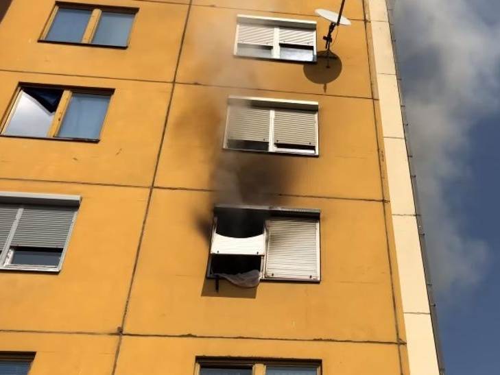 Požar-Pirot-izgoreo stan-ima povređenih