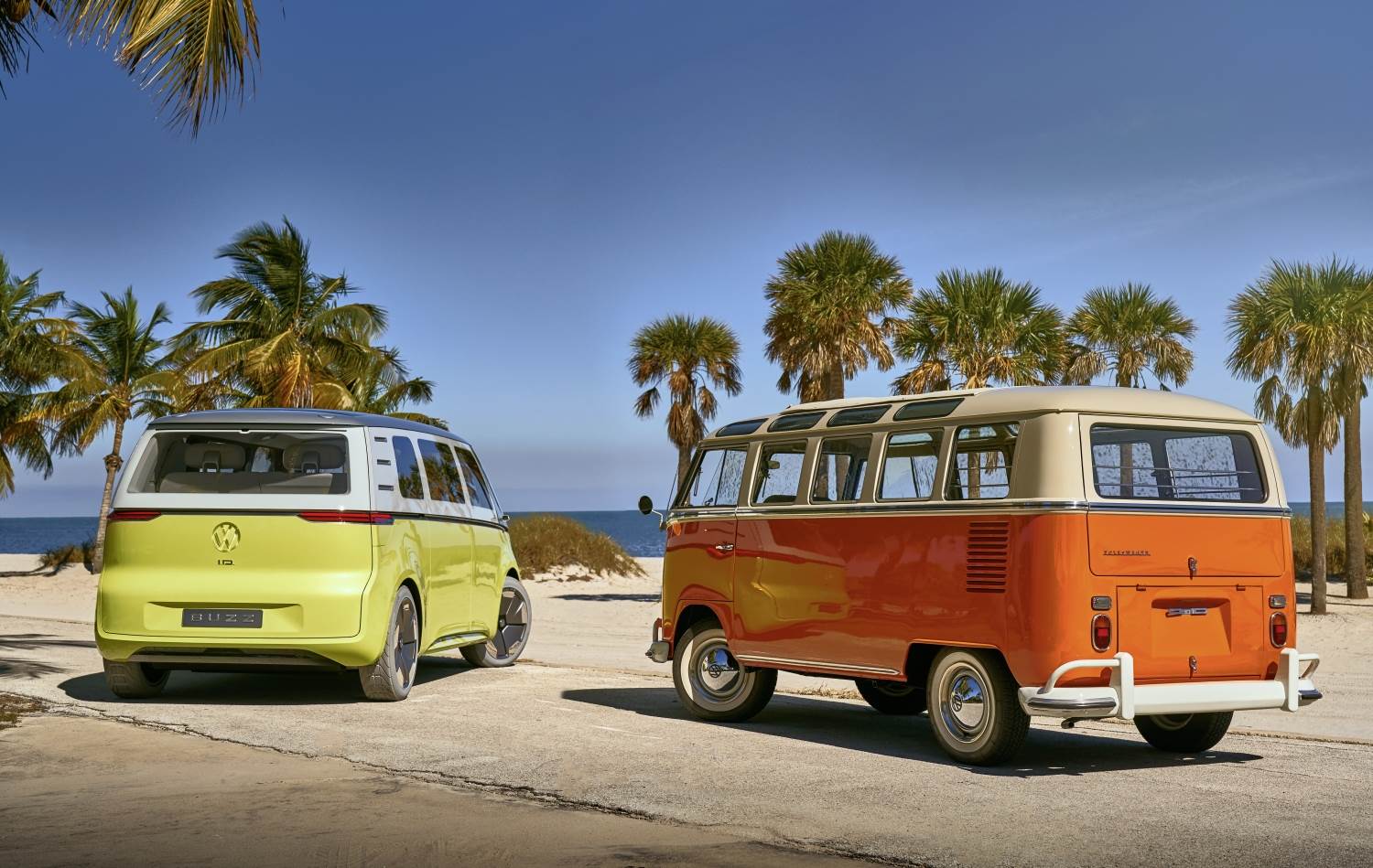 volkswagen kombi auto elelktrični id buzz type 2