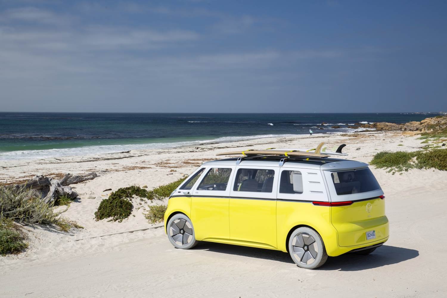 volkswagen kombi auto elelktrični id buzz type 2