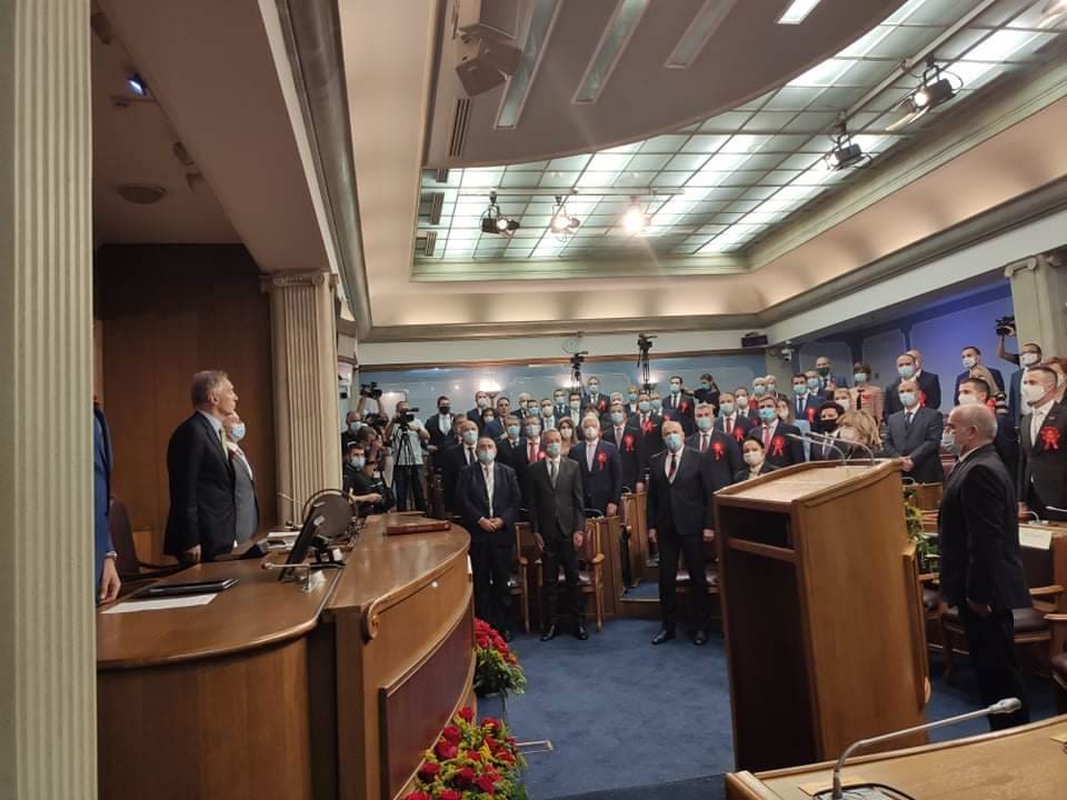Crna Gora konstitutivna sednica skupština