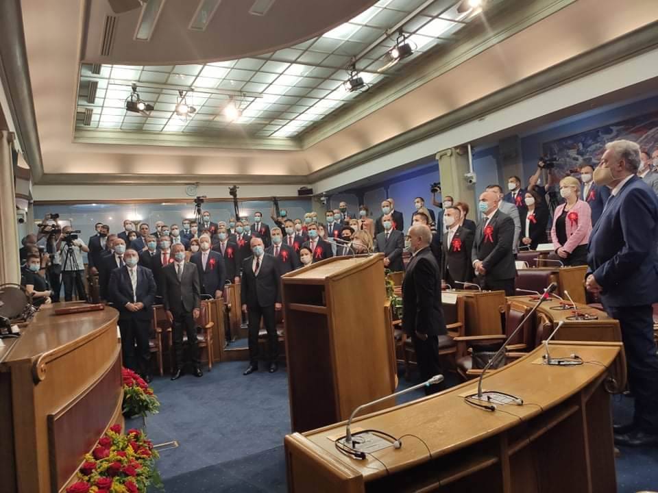 Crna Gora konstitutivna sednica skupština