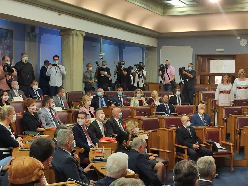Crna Gora konstitutivna sednica skupština