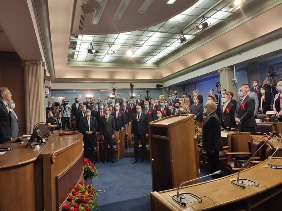 Crna Gora konstitutivna sednica skupština