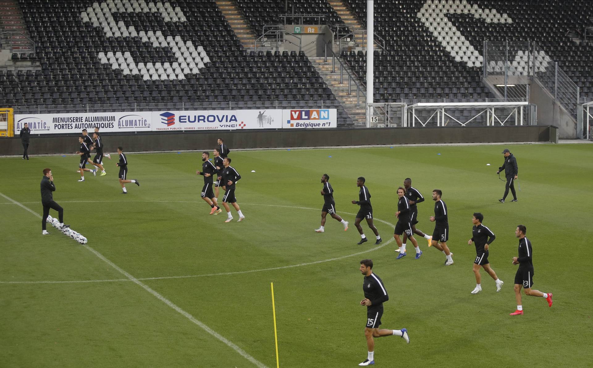 FK Partizan trening Liga Evrope treće kolo kvalifikacija Šarlroa