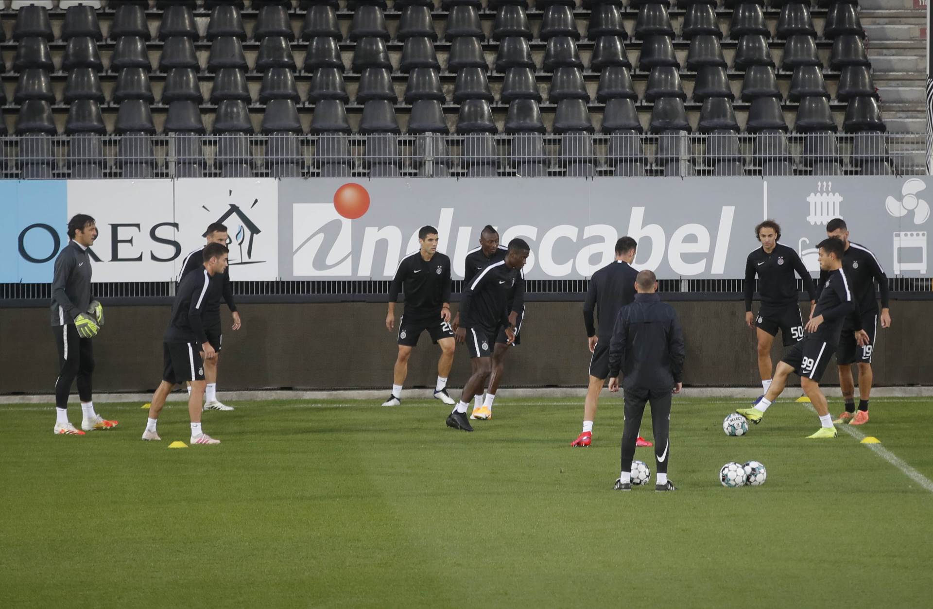 FK Partizan trening Liga Evrope treće kolo kvalifikacija Šarlroa