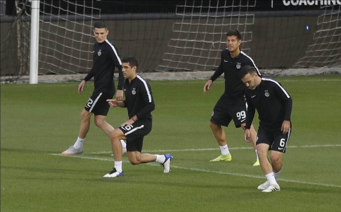 FK Partizan trening Liga Evrope treće kolo kvalifikacija Šarlroa