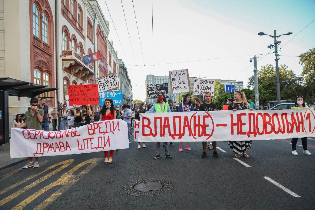 Studenti protest Beograd školarine 