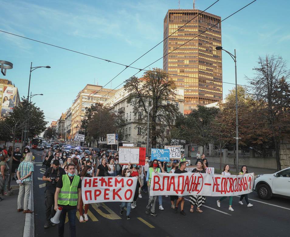 Studenti protest Beograd školarine 