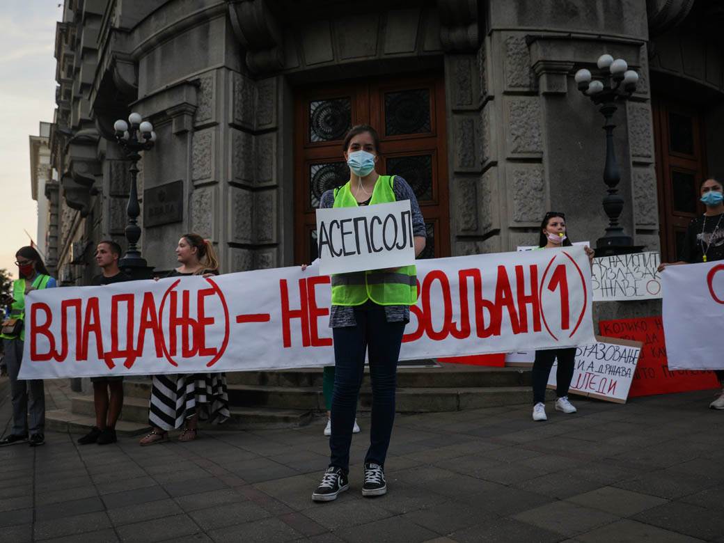 Studenti protest Beograd školarine 