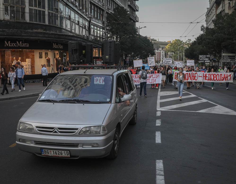 Studenti protest Beograd školarine 