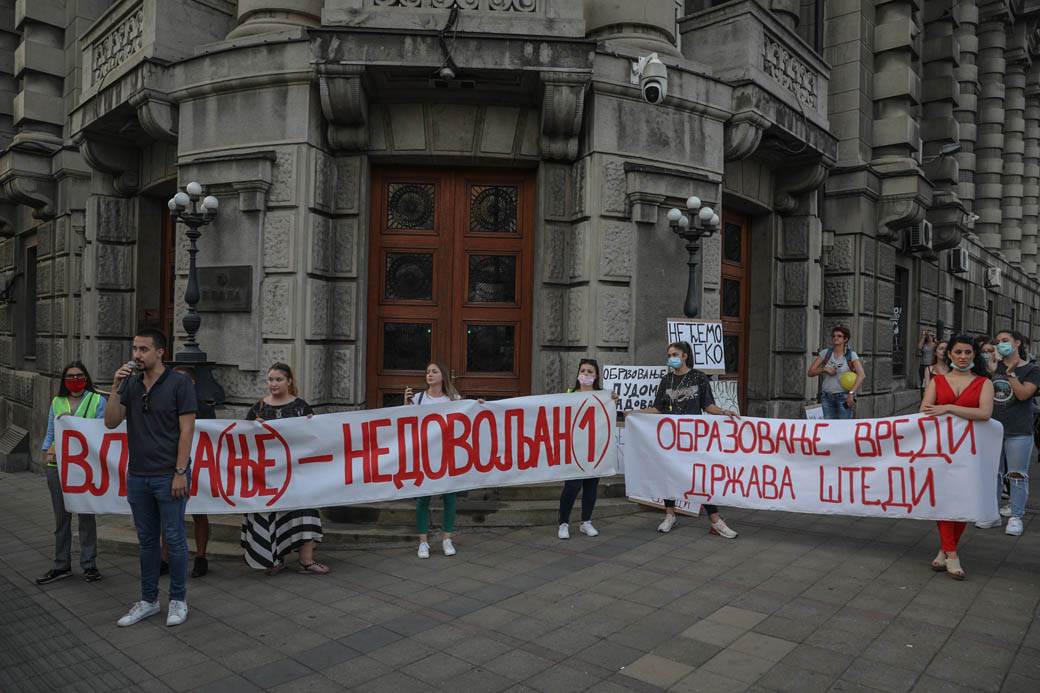 Studenti protest Beograd školarine 