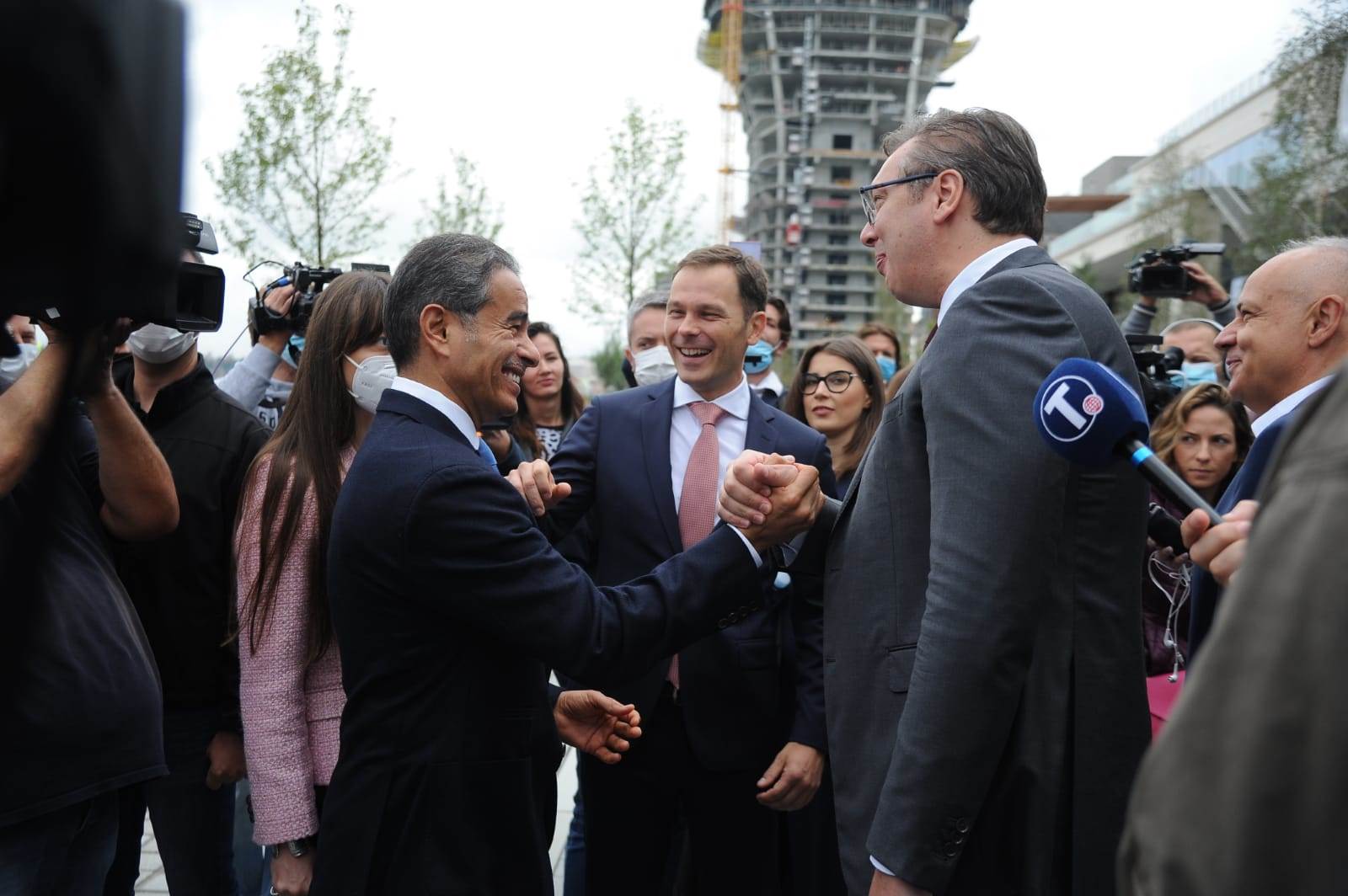 Aleksandar Vučić tržni centar obilazak Beograd na vodi Predsednik